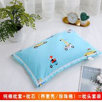 Full buckwheat leather pillow filled single adult dormitory home neck pillow male summer pillow single hard pillow