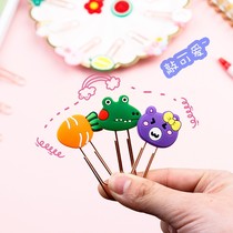 Creative cute return needle roundabout needle Stationery paper clip Office supplies pin Color bookmark clip paper clip