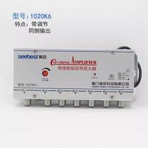 Household cable TV digital signal amplifier one-point two-three-four analog distributor ground wave signal