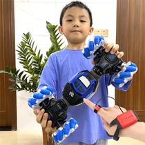 Children gesture sensing stunt twist car charging action remote control car toy remote control car boy four-wheel drive climbing car