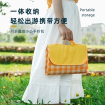Picnic mat spring outing moisture-proof mat picnic cloth outing thickened wind outdoor portable waterproof grass picnic mat