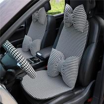 Car headrest neck pillow pillow winter universal cushion cute female car cushion seat interior decoration supplies