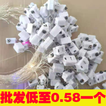 1m led light string flash light bouquet light string Cat ear button battery color light Cake decoration string light