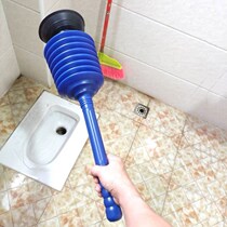Squat toilet dredge sewer high pressure toilet plug suction cup through toilet tool through toilet squat pit suction blockage
