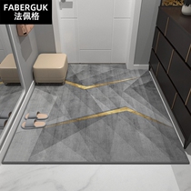 Nordic light and luxurious doormat for home anti-slip absorbent door padded doormat doormat door cushions to cut carpets