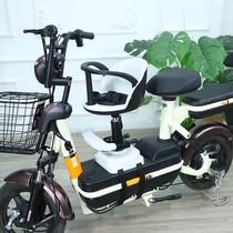 Tram child seat Emma electric car scooter front fixed electric motorcycle seat belt Xiaokong Yadi