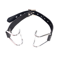 Female slave mouth ball metal mouth hook mouth shackle adjustment flare tuning female m mouth plug sm opener sex male and female use