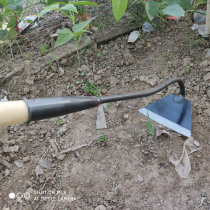 Weeding hoe-head farming with agricultural hoe hoe grass hoe Multi-purpose Dual-use Outdoor Full Steel Thickened opening