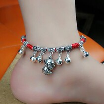 New 12 zodiac anklet red rope bell anklet personality handmade student anklet native year of life safety jewelry