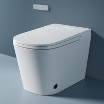 Intelligent toilet fully automatic seat ring hot foam voice control without water pressure limit toilet