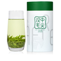2021 new tea Hanzhong green tea Xixiang Maojian tea Super 250g canned Xixiang fried green tea strong flavor type