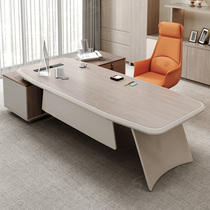 Boss Desk Simply Modern President Computer Tables and Chair Combination Office Single-person Luxury Banquet Boss Table