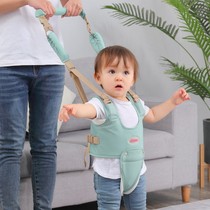 Baby new 8 months walking artifact summer breathable baby toddler belt anti-lechild learning walking type anti-fall two