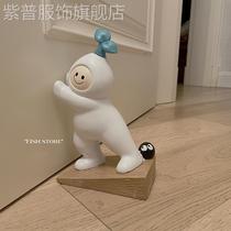 *Fish store*Raspberry resin door block door block door decoration