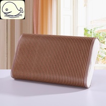 Rattan mat memory sheet Bamboo mat pillowcase Two sides pillow mat pillow towel Cool pillow Ice silk Cervical strap Pillow mat