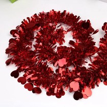 Christmas decorations hair strips holiday costumes shop layout madder Christmas hangings ribbons flowers