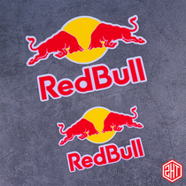 Sponsor logo Series car stickers Red Bull Redbull reflective stickers car electric motorcycle modified car stickers