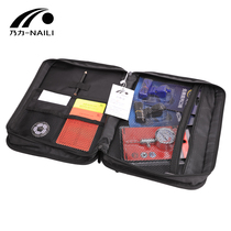 Football referee package referee tool equipment referee supplies red and yellow card barometer pick referee bag