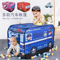 Shake Soundcar Tent Children Play House Indoor Home Little House Baby Play House Overhouse Family Marine Ball Pool