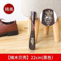 Shoehorn cute solid wood shoes super long free mail long handle household shoe-wearing artifact lazy man to slip and pick up