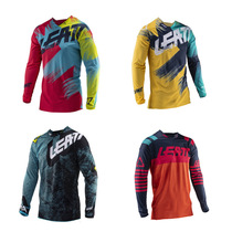 Hot sale LEATT racing suit summer mens motocross riding suit T-shirt road bike downhill suit customization