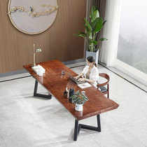 Nordic Solid Wood Desk Boss Computer Table Desk Long Desk Desk Office Main Desk and Chair Workbench