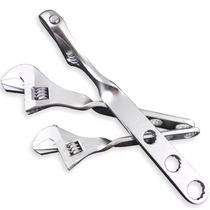 Pipe wrench Live mouth wrench Plum wrench Live mouth twist multi-function wrench Crooked handle Labor-saving live mouth wrench