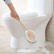 6-piece set of long handle sponge brush floor brush nano sponge wipe toilet brush toilet brush bathroom brush kitchen cleaning brush