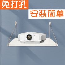 Bedside Wall projector placement table bracket hanging wall bracket non-punching bed shelf Wall
