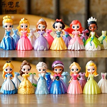 Snow White hand-made dressup dressup Frozen Love Aisha Mermaid childrens toy decoration gift box
