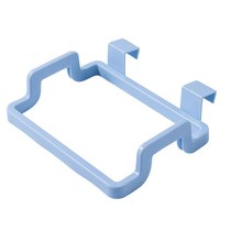  Kitchen hanging garbage rack cabinet door can be hung trash can plastic bag storage rack door back garbage bag support frame