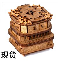 Luban lock can hide things hidden boxes hidden boxes hidden boxes of small gifts machine closure boxes ultra-difficult