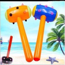 Balloon big hammer large color-color air hammer 80cm-85cm inflatable toy large inflatable rod with barbed Wolf
