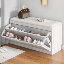 Door shoe cabinet 2021 new home door simple modern large capacity flip type dustproof and waterproof storage