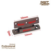 ABS plastic hinge solid wood cabinet thickened plastic dust strip hinge plastic spring hinge hinge plastic hinge