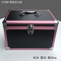 Multi-function technician with lock stainless steel foot bath beauty salon pedicure pedicure technician portable toolbox