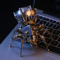 Spider Bluetooth Speaker Metal Diy Hand Creative Birthday Gift Assembly Model To Send Boyfriend Girl Child