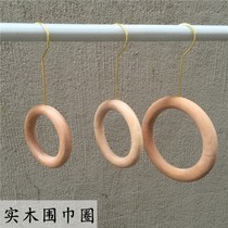 Clothing Store Hook hangers Hook Log Scarf Wreaths Containing Silk Scarf Racks rack hanger Show Clothing Hooks Solid Wood