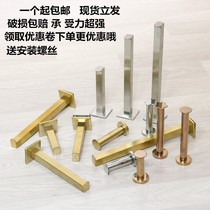 Clothing Store Hook Point Hang Up Hung Single Hook Stainless Steel Titanium Gold Square Hook Clothes Hanger upper wall hook