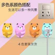 (4 clothes 9 9) (Han will) Cartoon hug bear-free punch-free plug hook