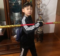 Ruyi golden cudgel childrens toys can shrink childrens telescopic stick plastic Sun Wukongs golden cudgel