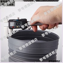 Kitchen range hood accessories thickened and long exhaust pipe smoke pipe plastic telescopic exhaust pipe flue exhaust pipe