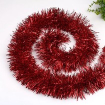 Festive fluffy strip pull flower color strip Activity party Birthday decoration Wedding room decoration Prom supplies