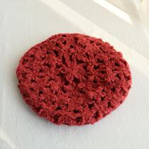 Wool Flower Bud Winter vintage double hook flower beret remake wool hat handmade bag head hat sweet
