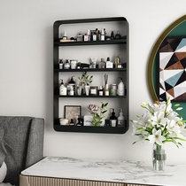  Wang Duoyu punch-free vanity shelf Wall-mounted wall multi-layer cosmetics vanity rack Bathroom storage rack
