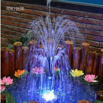  Double-layer fireworks fountain set Fish pond rockery courtyard water landscape shower fountain pump DIY fountain nozzle set