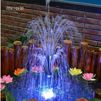  Double-layer fireworks fountain set Fish pond rockery courtyard water landscape shower fountain pump DIY fountain nozzle set