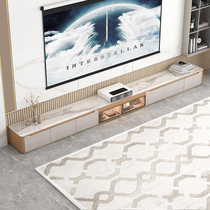 Light Extravagant Laser Projection Special TV Cabinet Extremely Simple Landing Without Legs Living-room TV Background Wall Rockboard Terrace Terrace