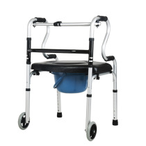 Elderly Walker aluminum alloy disabled Walker pregnant woman bath chair belt seat