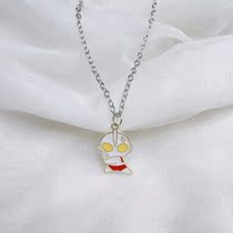 Altman necklace pendant children male dumb monster female ins hip hop Joker best friend couple birthday gift
